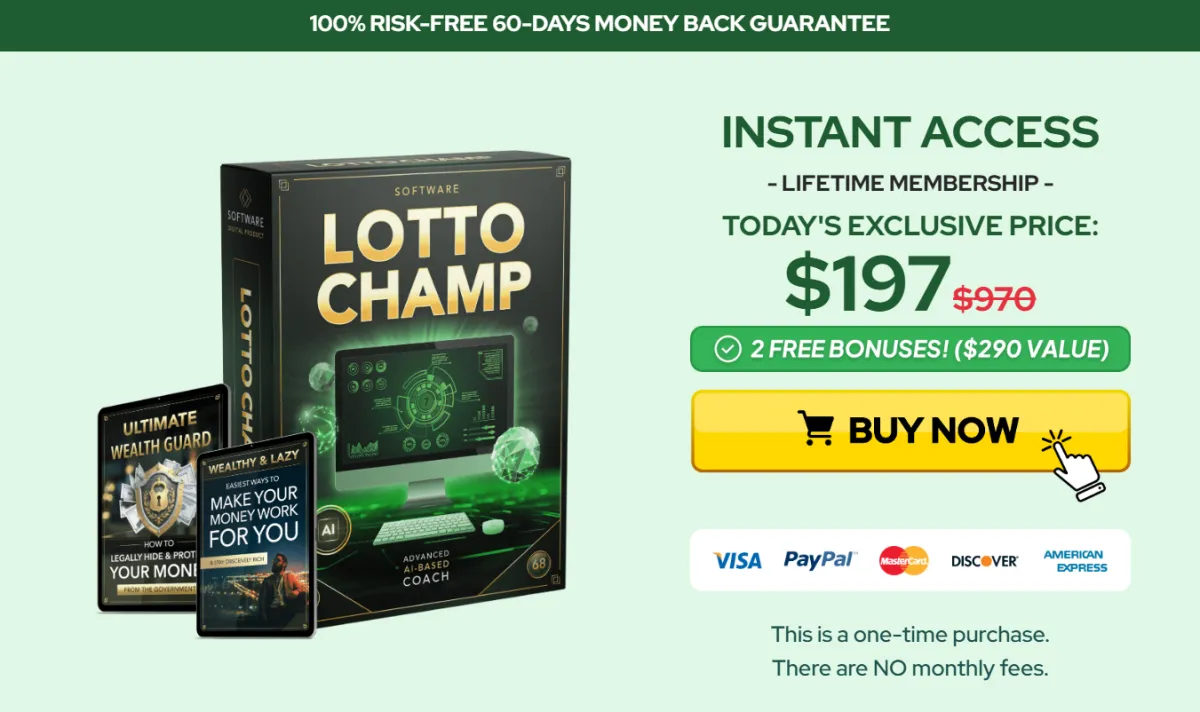 Buy LottoChamp 1 License